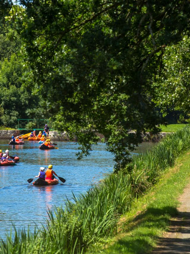 En vélo, en canoë-kayak ou à pied : toutes les modes de randonnées sont à expérimenter le long du canal de Nantes à Brest