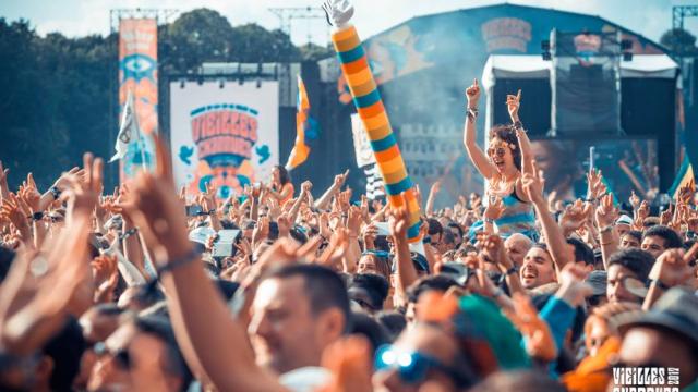 Ambiance du public aux Charrues