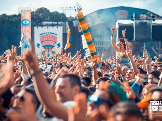 Ambiance du public aux Charrues