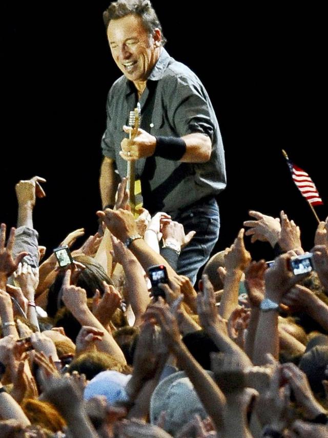 Venue exceptionnelle de Bruce Springsteen au Festival des Vieilles Charrues, en 2009, avec un concert inoubliable