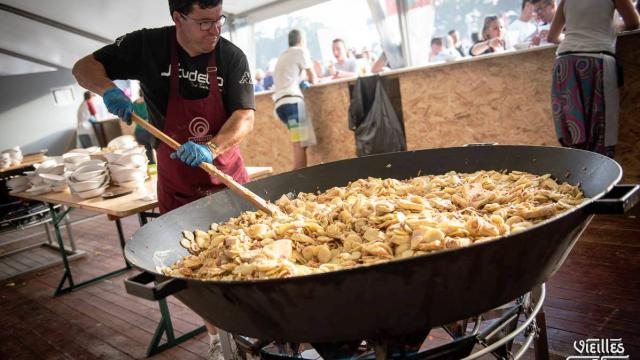 Tartiflette géante aux Charrues !