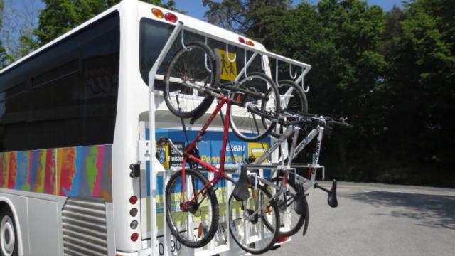 Rack à Vélos car interurbain