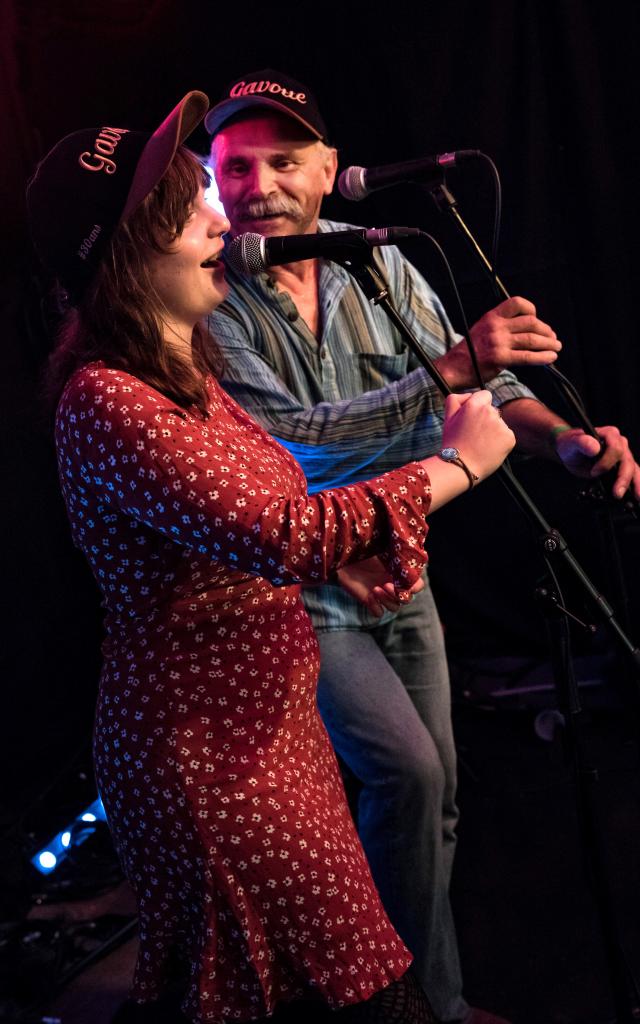 Duo lors de La Nuit de la Gavotte à Poullaouen