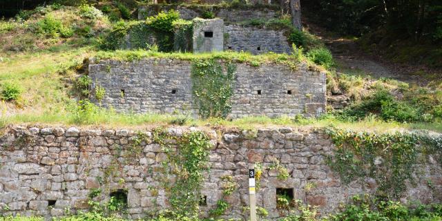 Les Laveries de l'ancienne Mine de plomb argentifère de Locmaria-Berrien à Poullaouen