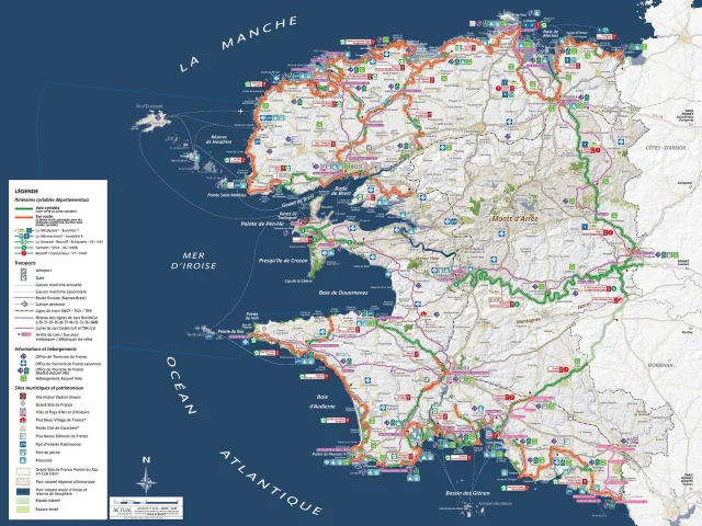 Carte 2024 Finistere Grands Itineraires A Velo 2 Web