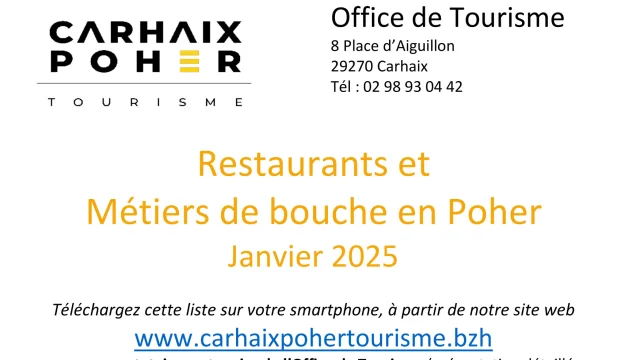 Restos Janvier 2025